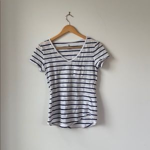 V-Neck Stripped  Authentic American Shirt